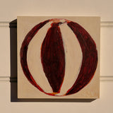 Chocolate Beach Ball · Original Painting