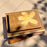Butter Yellow Flower · Original Painting