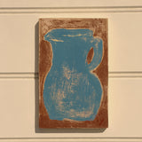 Chipped China Blue · Original Painting