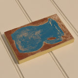 Chipped China Blue · Original Painting