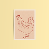 French Hen · Card